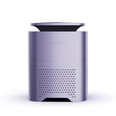 Purpur Hepa Filter Portabler Desktop Luftreiniger Negative Ionen für Staubmilben