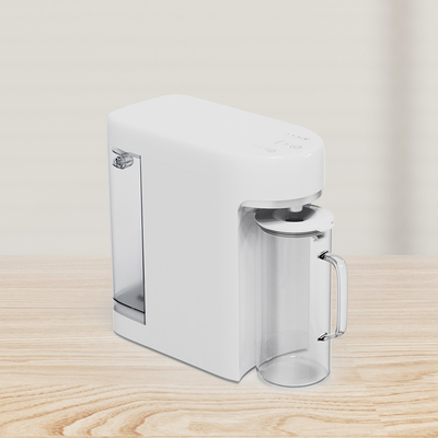 75GPD Mini-Wasserfilter Schreibtisch Ro-Wasserreiniger mit Glaskaraffe