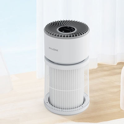 Intelligenter WLAN-Haustier-Luftreiniger, 4 Geschwindigkeiten, Schlafmodus, PM2.5-Anzeige, HEPA-Filter für Tierhaare/Gerüche